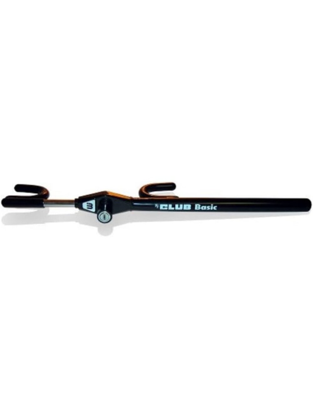 Universal Steering Wheel Lock - Heavy-Duty Anti-Theft Device, Black Security